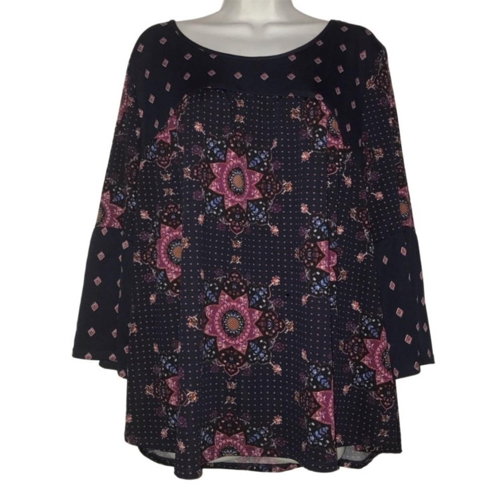 NWT NY Collection Long Sleeve Top XL
